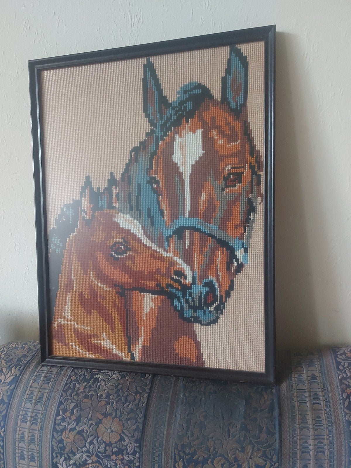 Schildery paarden, Ophalen