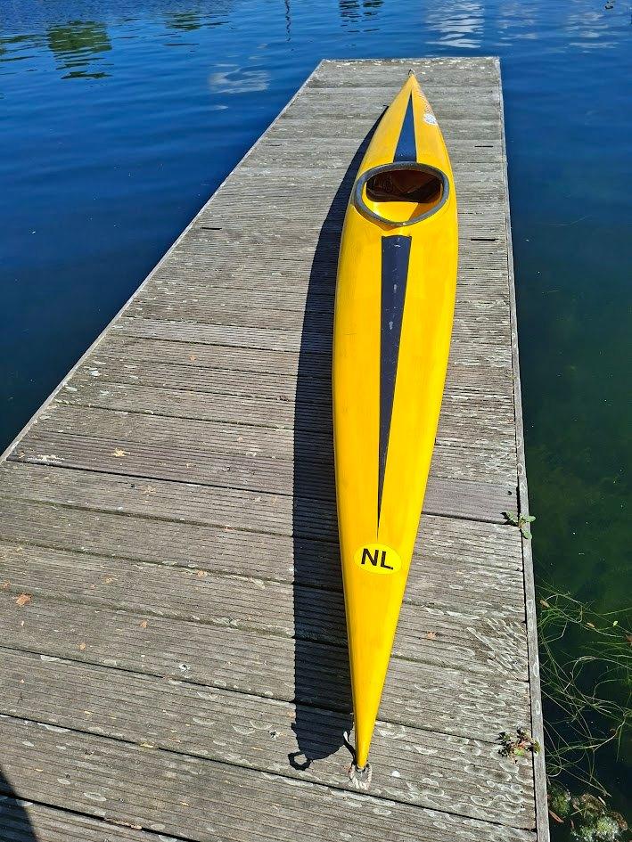 Fijne toer kano, echte klassieker typeboot  Harderwijker, Watersport en Boten, Kano's, Ophalen, Gebruikt, Eén persoon, Kajak