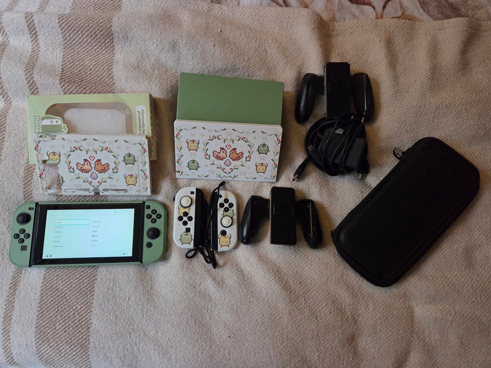 Switch 1 COMPLEET pakket met accessoires!, Ophalen of Verzenden, Refurbished, Met 3 controllers of meer, Switch Original