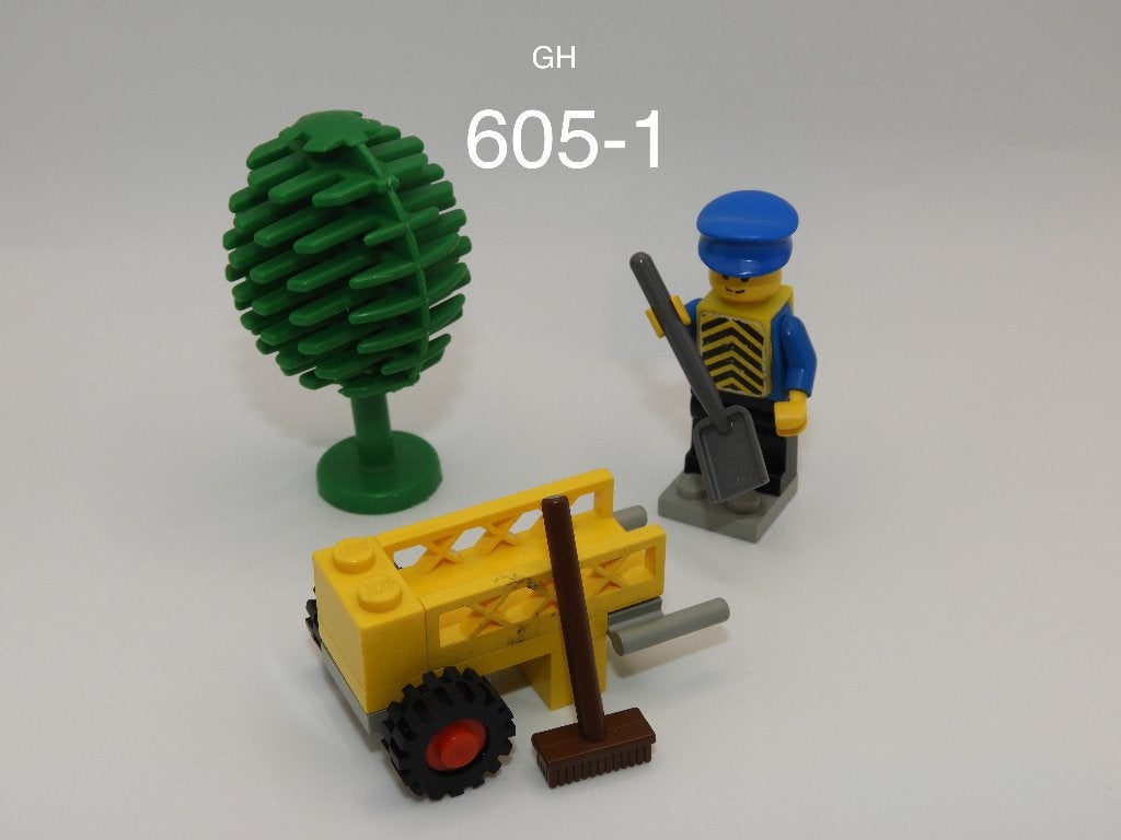 Lego 605 Vintage Street Sweeper, Gebruikt, Overige thema's, Lego, Ophalen of Verzenden
