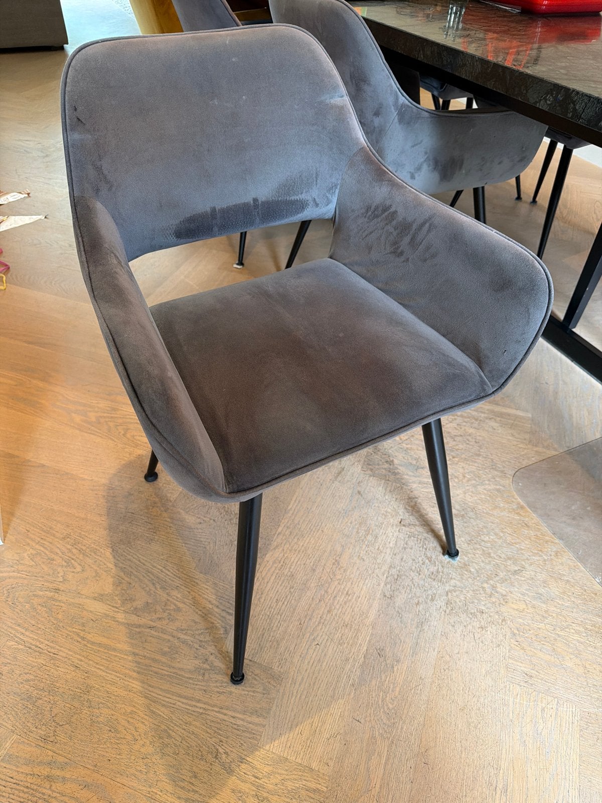 6 Karwei stoelen - gebruikt 20 per stuk, Gebruikt, Ophalen of Verzenden, Eén, Stof