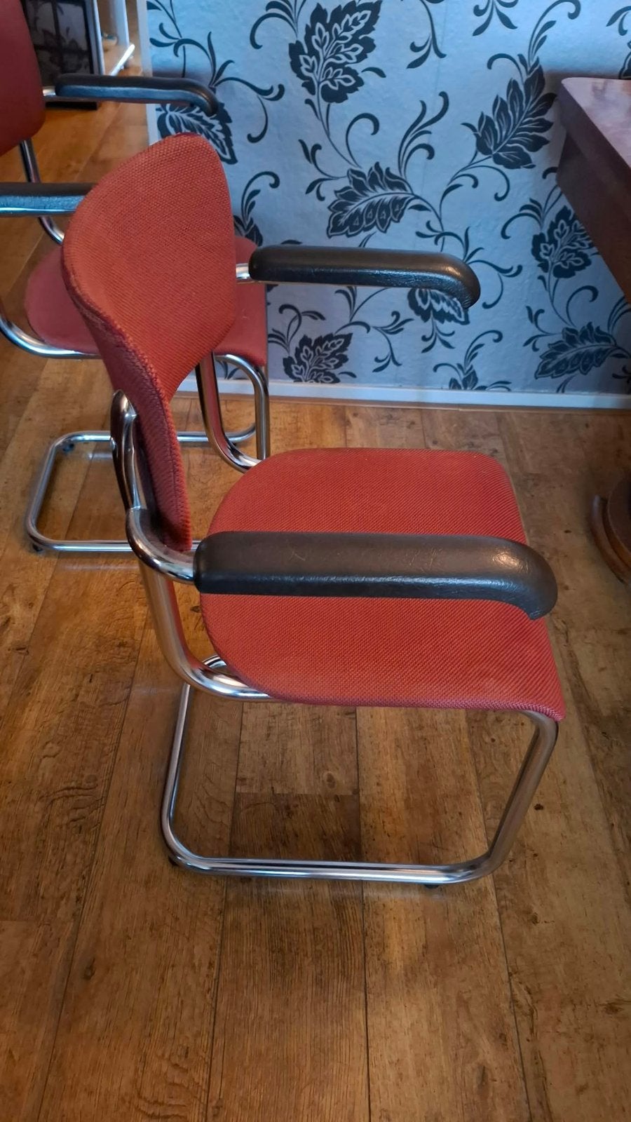 Tubax buisframe stoelen, Huis en Inrichting, Stoelen, Modernism, Gebruikt, Ophalen of Verzenden, Vier