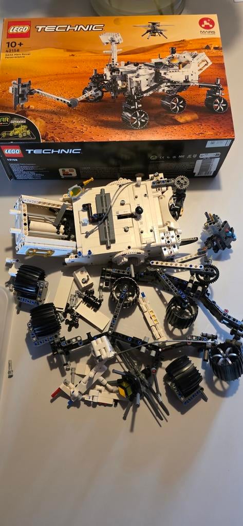 LEGO Technic 42158 NASA Mars Rover Perseverance, Ophalen of Verzenden, Zo goed als nieuw, Technic, Complete set