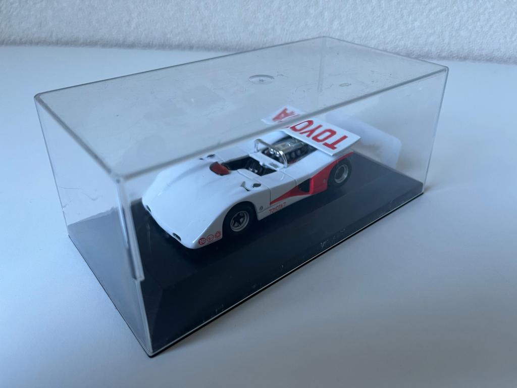 Schaalmodel vintage Toyota 7 raceauto (1:43), Ophalen of Verzenden, Gebruikt, Auto, Overige merken