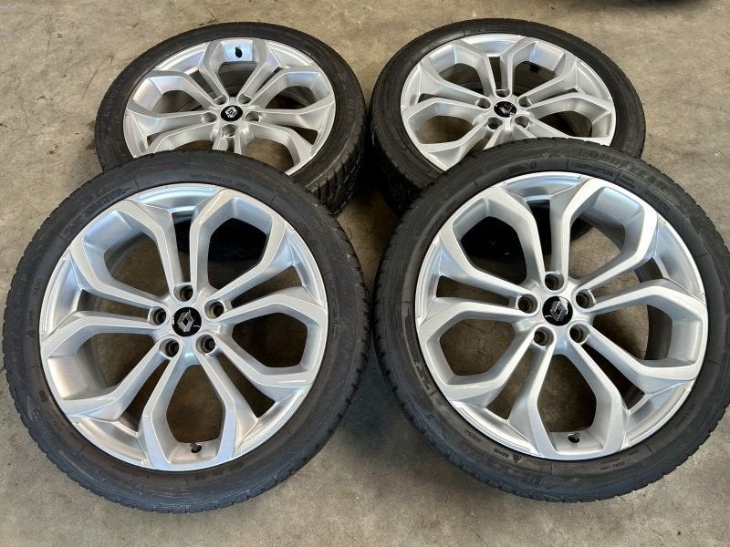 20 inch originele velgen + winterbanden Renault grand Scenic, Gebruikt, -, -, Banden en Velgen