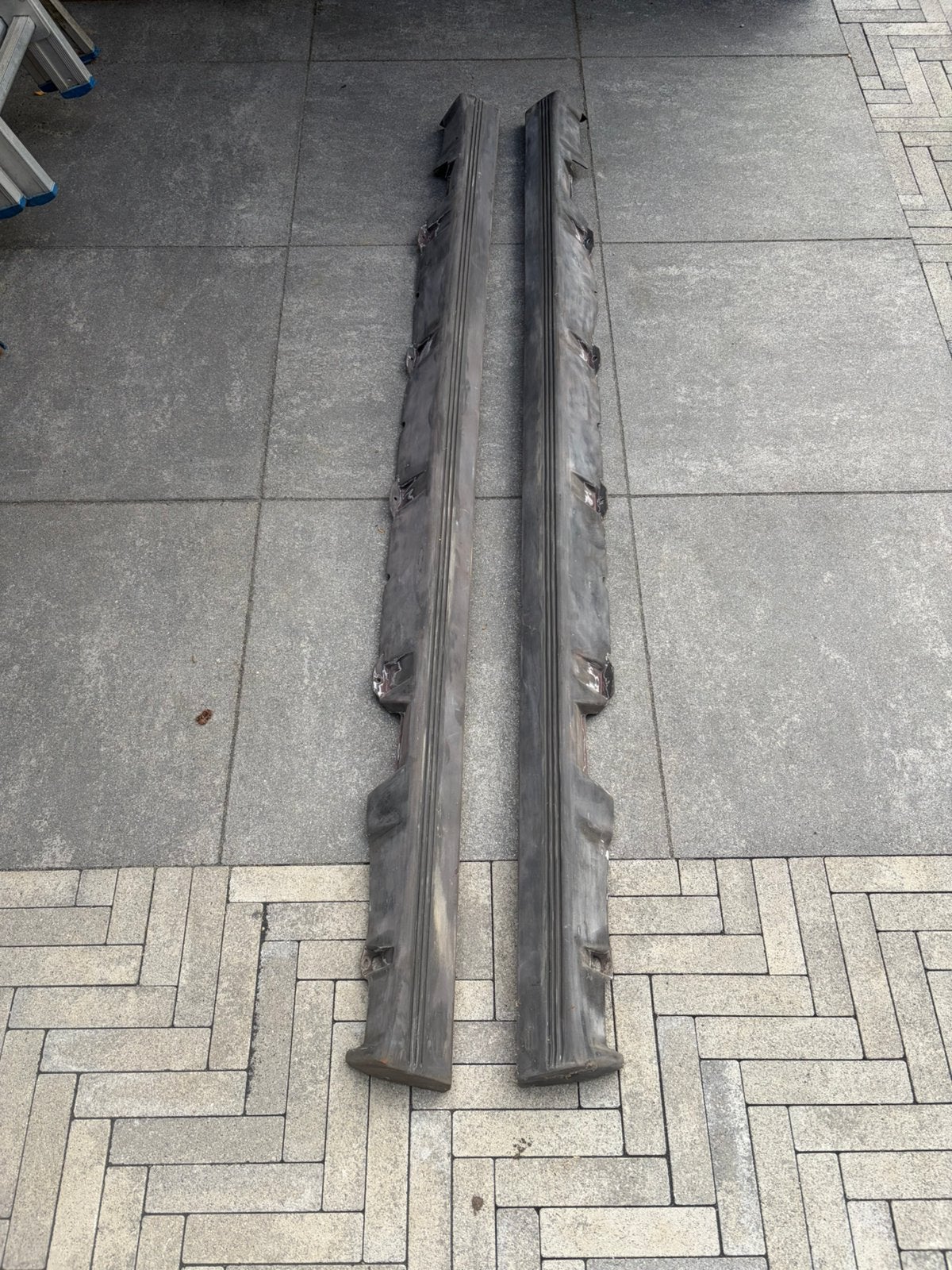 Bmw e30 m tech 1 side skirts., Ophalen, Gebruikt, Voor, Spatbord