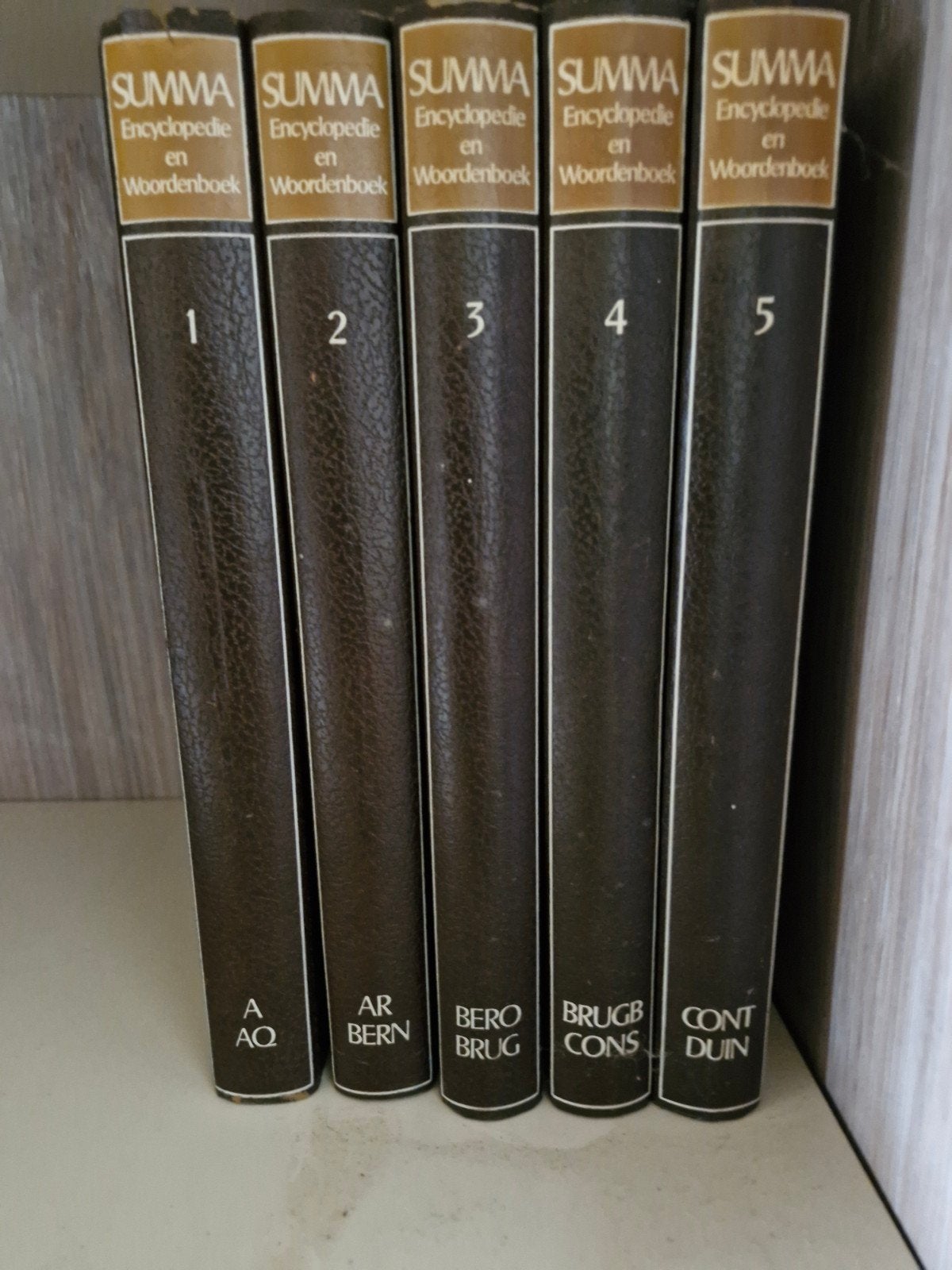 SUMMA Encyclopedie en Woordenboek in kleur - Complete set, Boeken, Encyclopedieën, Ophalen, Gelezen, Algemeen, Complete serie