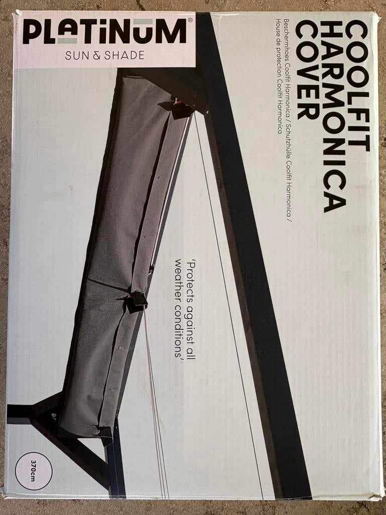 Beschermhoes voor Pergola harmonica doek 370 cm nieuw!, Overige typen, Nieuw, Ophalen of Verzenden, Waterdicht