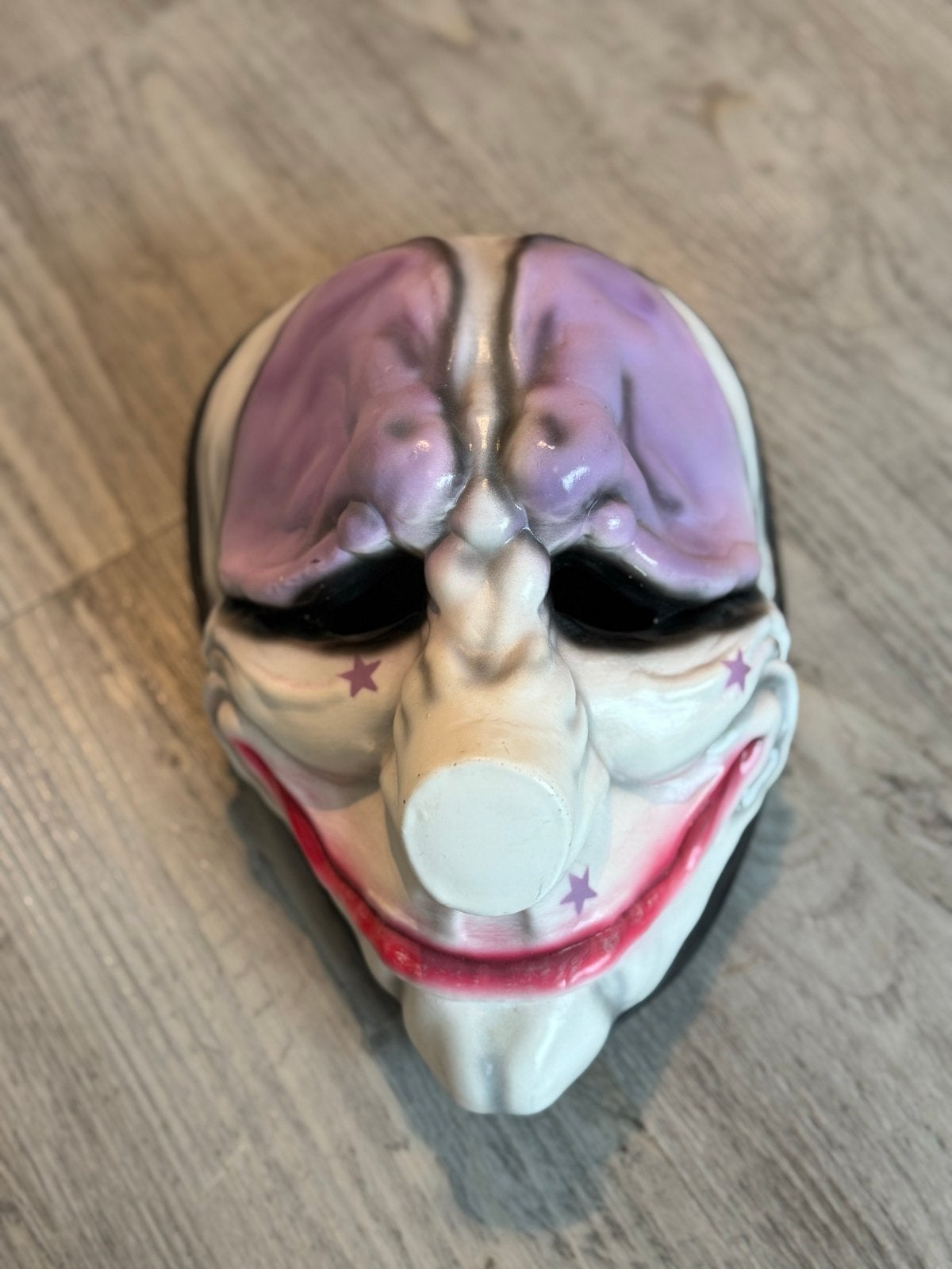 Payday Clown Mask, Ophalen, Gebruikt, Kostuum