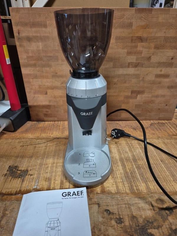 Graef Koffiemolen - CM800 (€90,- / Nieuw €189,-), Gebruikt, Overige modellen, -, Graef