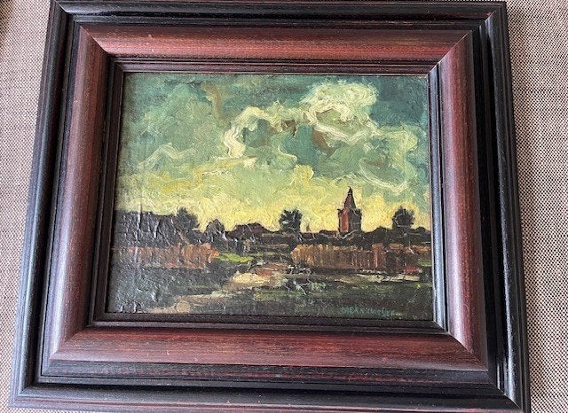 Dankmeijer, dorpsgezicht, Antiek en Kunst, Ophalen