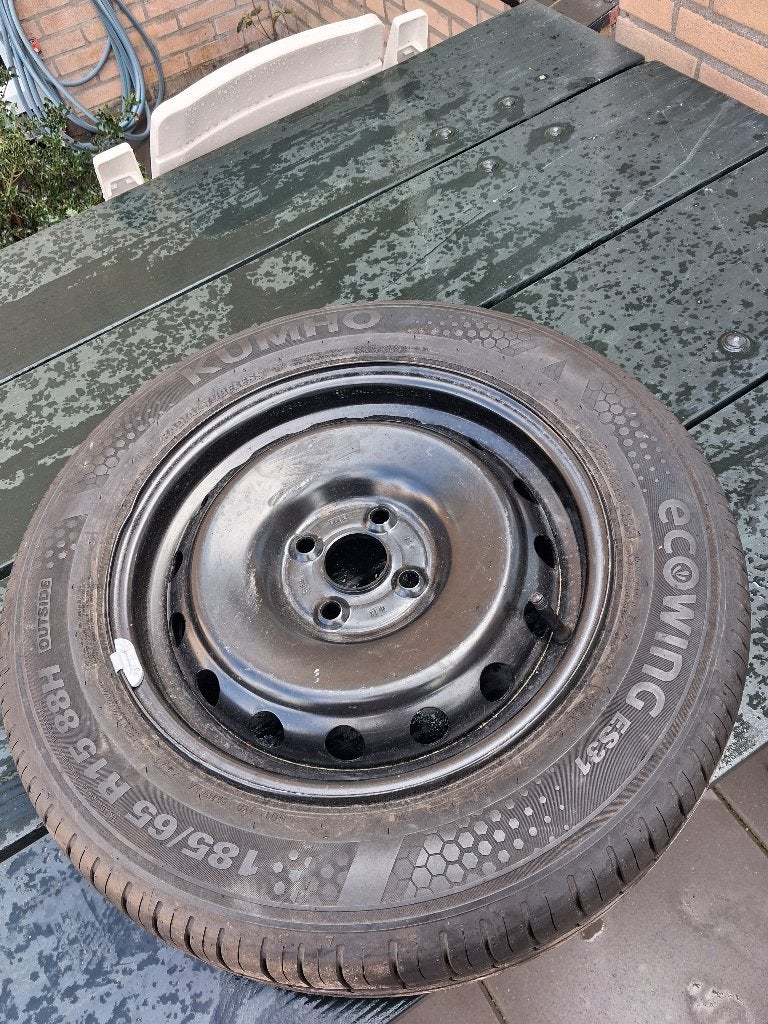 Te koop Autoband met velg, Ophalen, 15 inch, Banden en Velgen, Nieuw