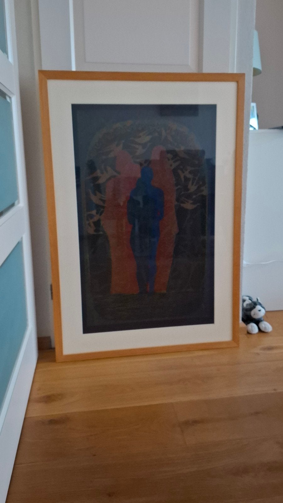 zeefdruk Daphne Bakker,  jaar 1998, vm. ING collectie, Ophalen