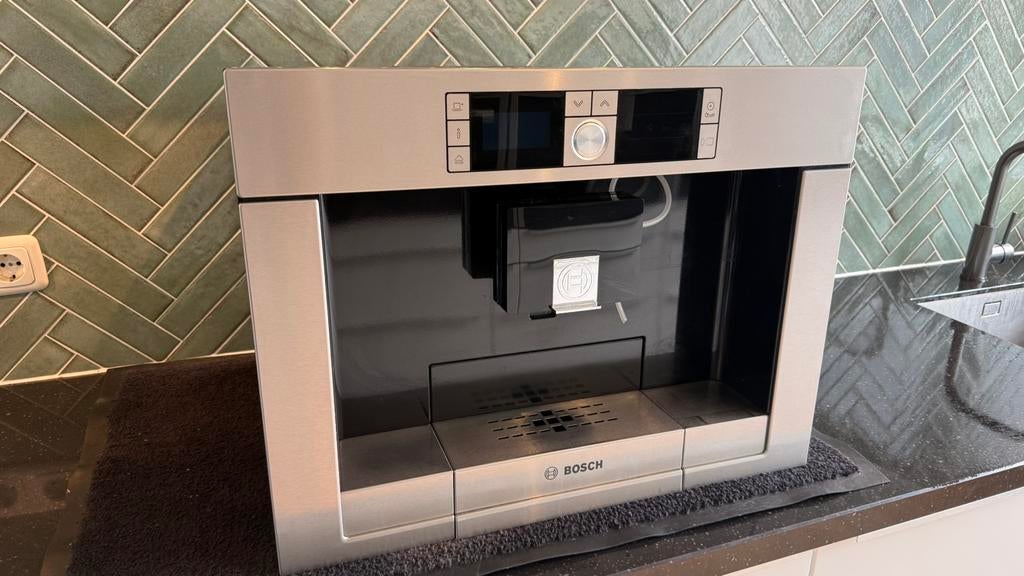 Bosch Inbouw Koffiemachine, Witgoed en Apparatuur, Koffiezetapparaten, Ophalen of Verzenden, Zo goed als nieuw, Koffiemachine