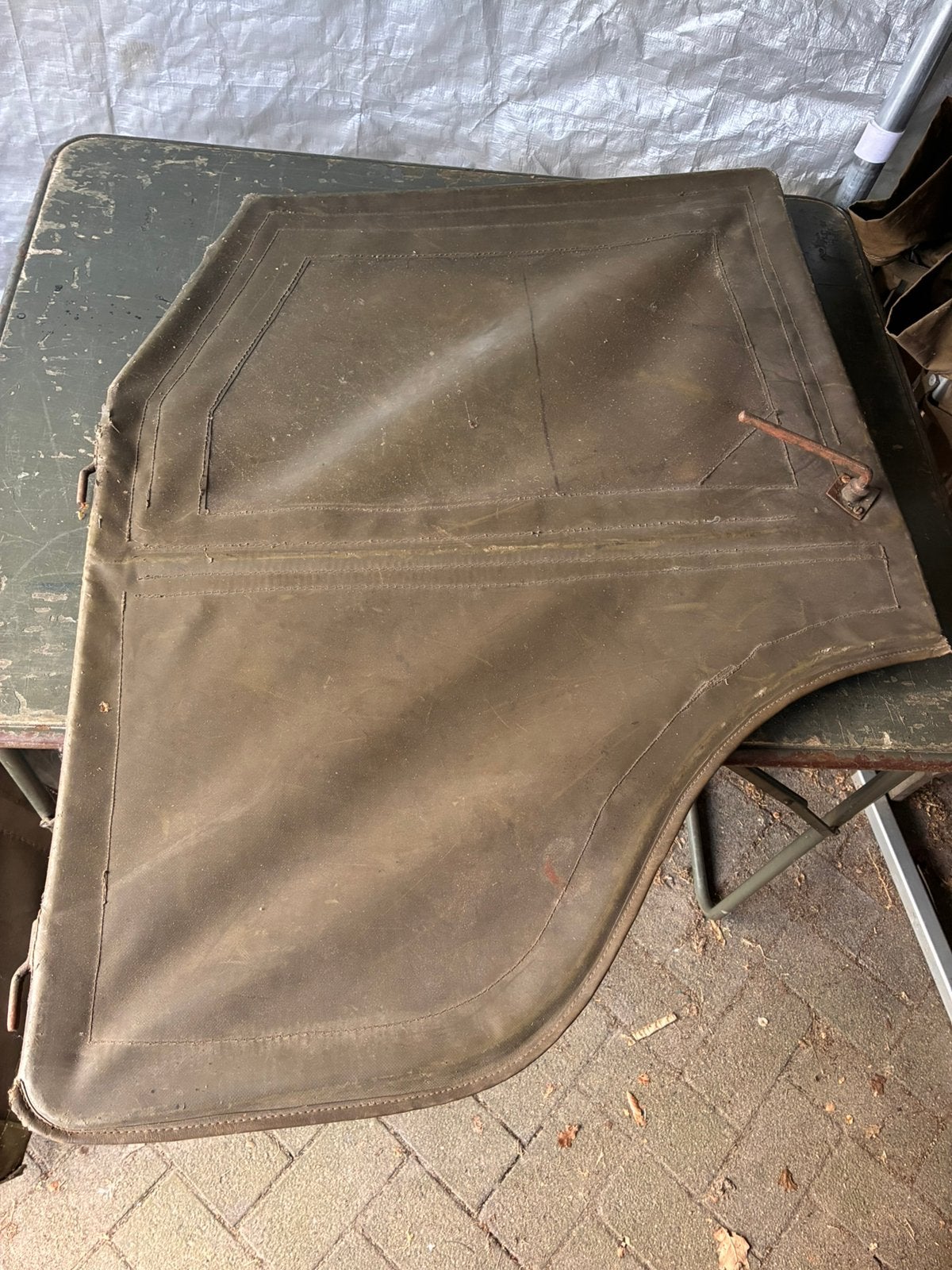 Mooie linker deur Nekaf M38A1 KX-57-76, Verzamelen, Militaria | Algemeen, Ophalen, Landmacht, Nederland