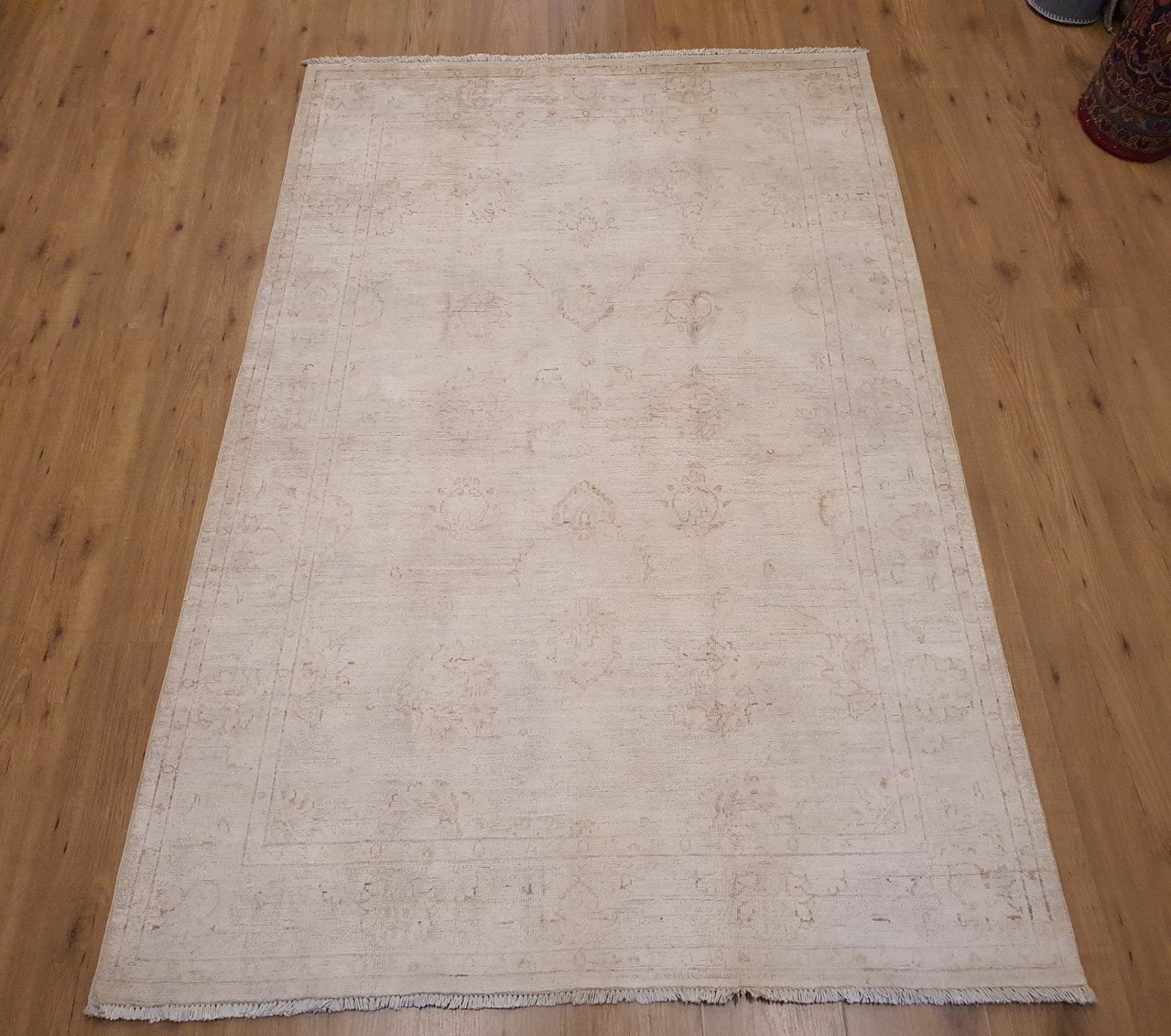 Handgeknoopt oosters tapijt ziegler 205x134, Info@SlatsAntiek.nl, Crème, 100 tot 150 cm, Perzisch