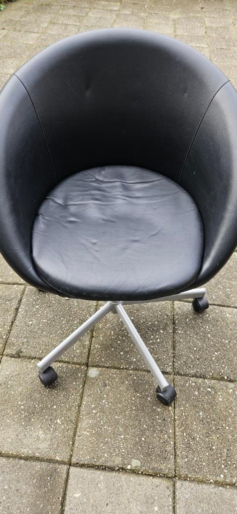 IKEA BUREAUSTOEL, Ophalen of Verzenden, Zwart
