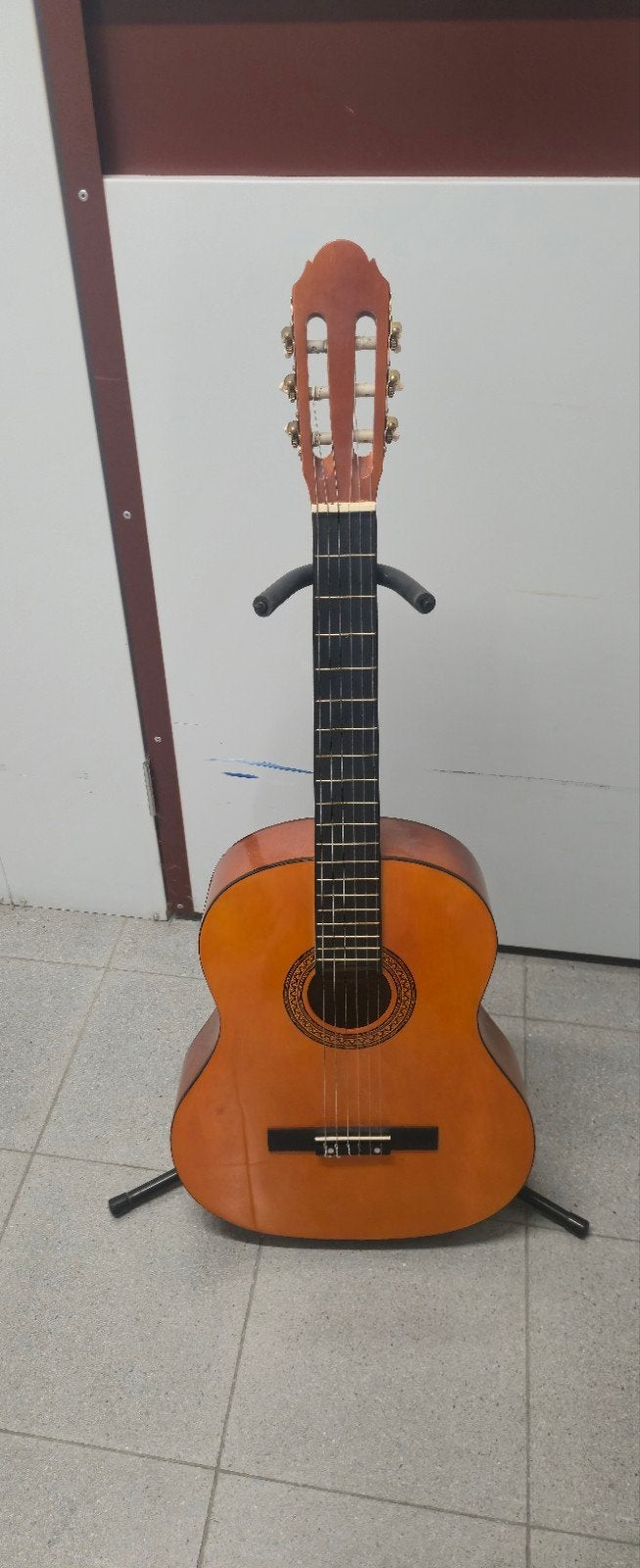 Martinez MTC-080 Spaanse gitaar met accessoires, Ophalen, Gebruikt, Klassieke of Spaanse gitaar