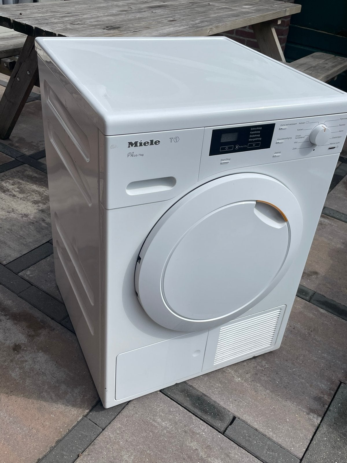 Miele T1 Warmtepompdroger, Witgoed en Apparatuur, Wasdrogers, Ophalen, Gebruikt, 8 tot 10 kg, 85 tot 90 cm