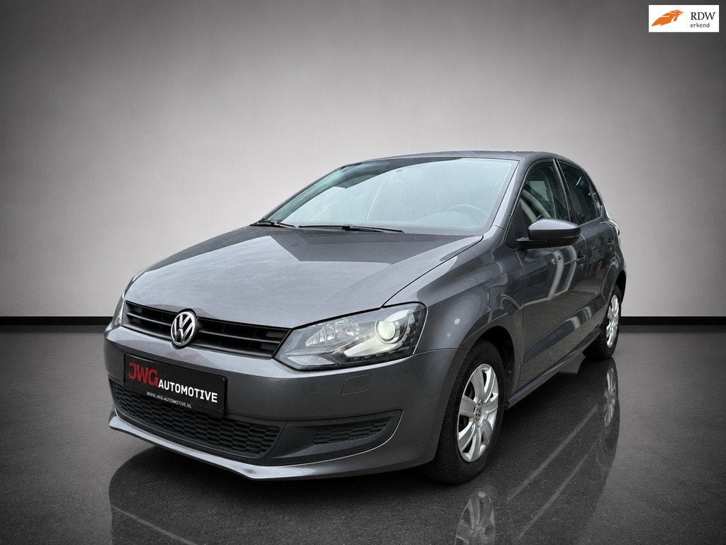 Volkswagen Polo 1.2 LED/ELEK RAMEN/AIRCO/DEALER OH/2E EIGENA, Auto's, Volkswagen, Voorwielaandrijving, Stof, Gebruikt, Zwart