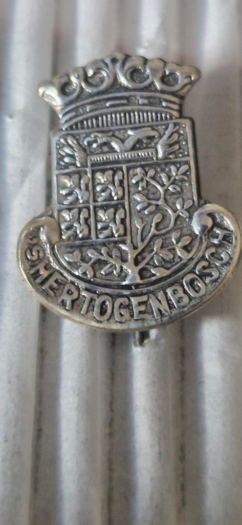 Speldje wapen van s-Hertogenbosch, Verzamelen, Speldjes, Pins en Buttons, Ophalen of Verzenden, Overige onderwerpen