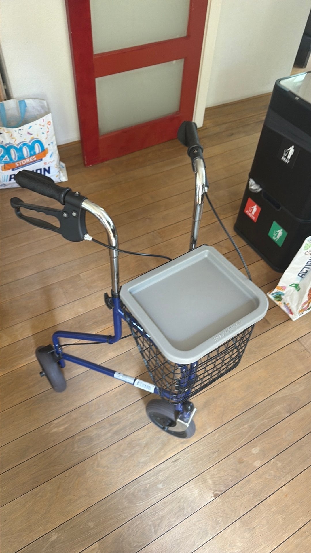 Rollator, Ophalen, Lichtgewicht, Zo goed als nieuw