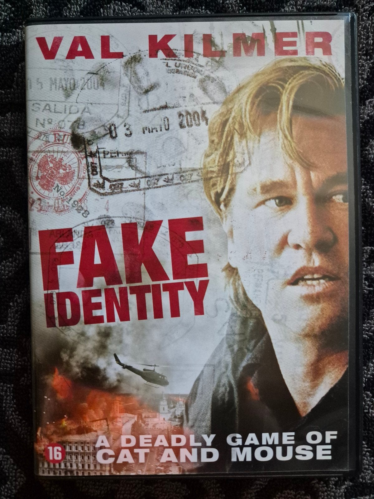 Fake Identity - Actiethriller met Val Kilmer (DVD), Engels, Vanaf 16 jaar, Ophalen of Verzenden, Zo goed als nieuw