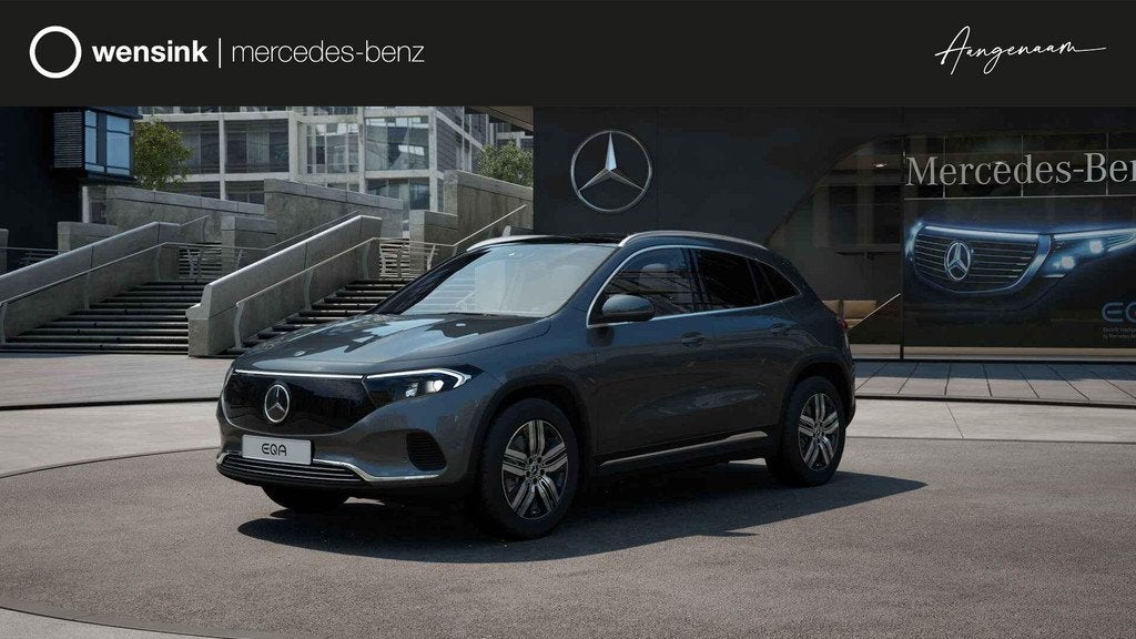 Mercedes-Benz EQA 250+ Business Solution Luxury 71 kWh | Pan, Auto's, Mercedes-Benz, 550 km, Zwart, 445 min, Nieuw