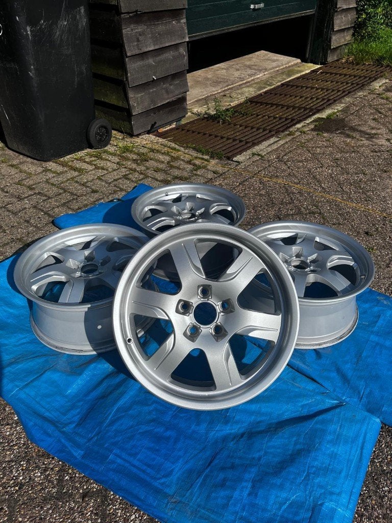 Audi 17 inch velgen 7.5Jx17 ET28 5x112 A5 A7 A6 incl.naafdop, Ophalen, Velg(en), Nieuw, 17 inch