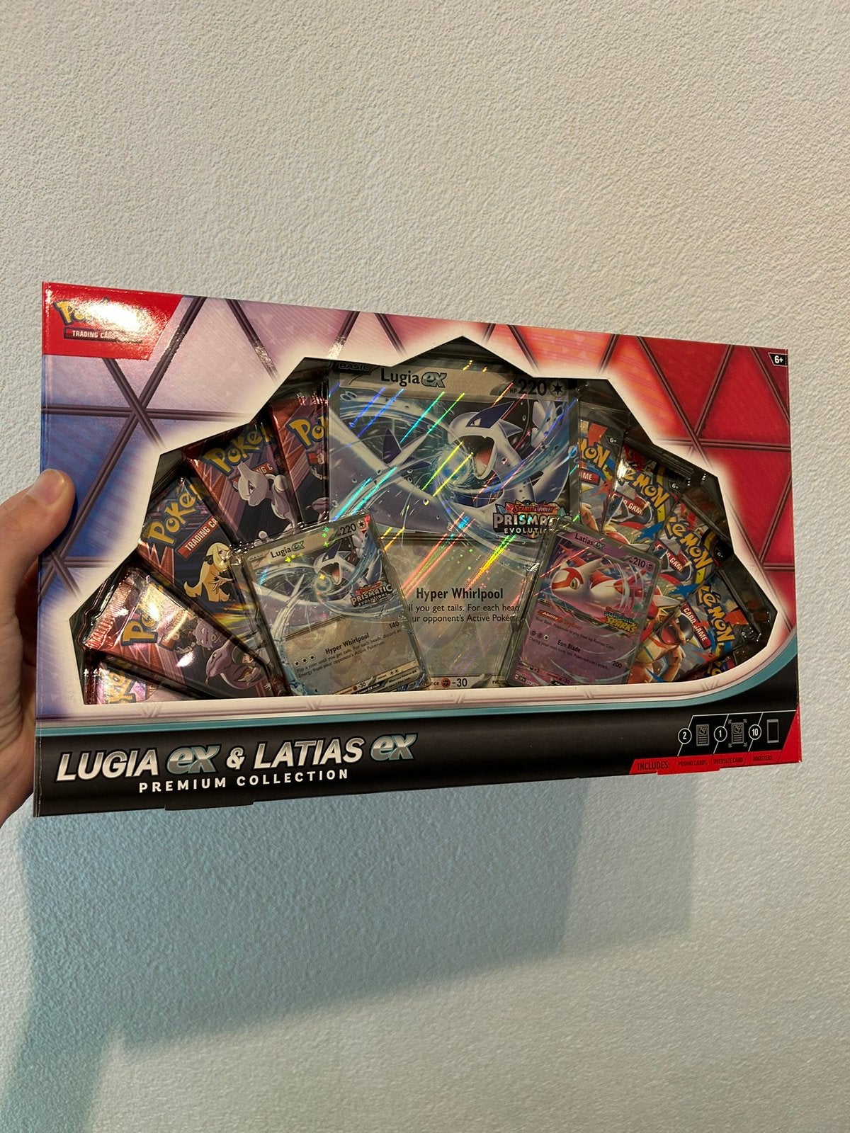Lugia ex box, Hobby en Vrije tijd, Verzamelkaartspellen | Pokémon, Ophalen of Verzenden, Nieuw, Losse kaart, Foil