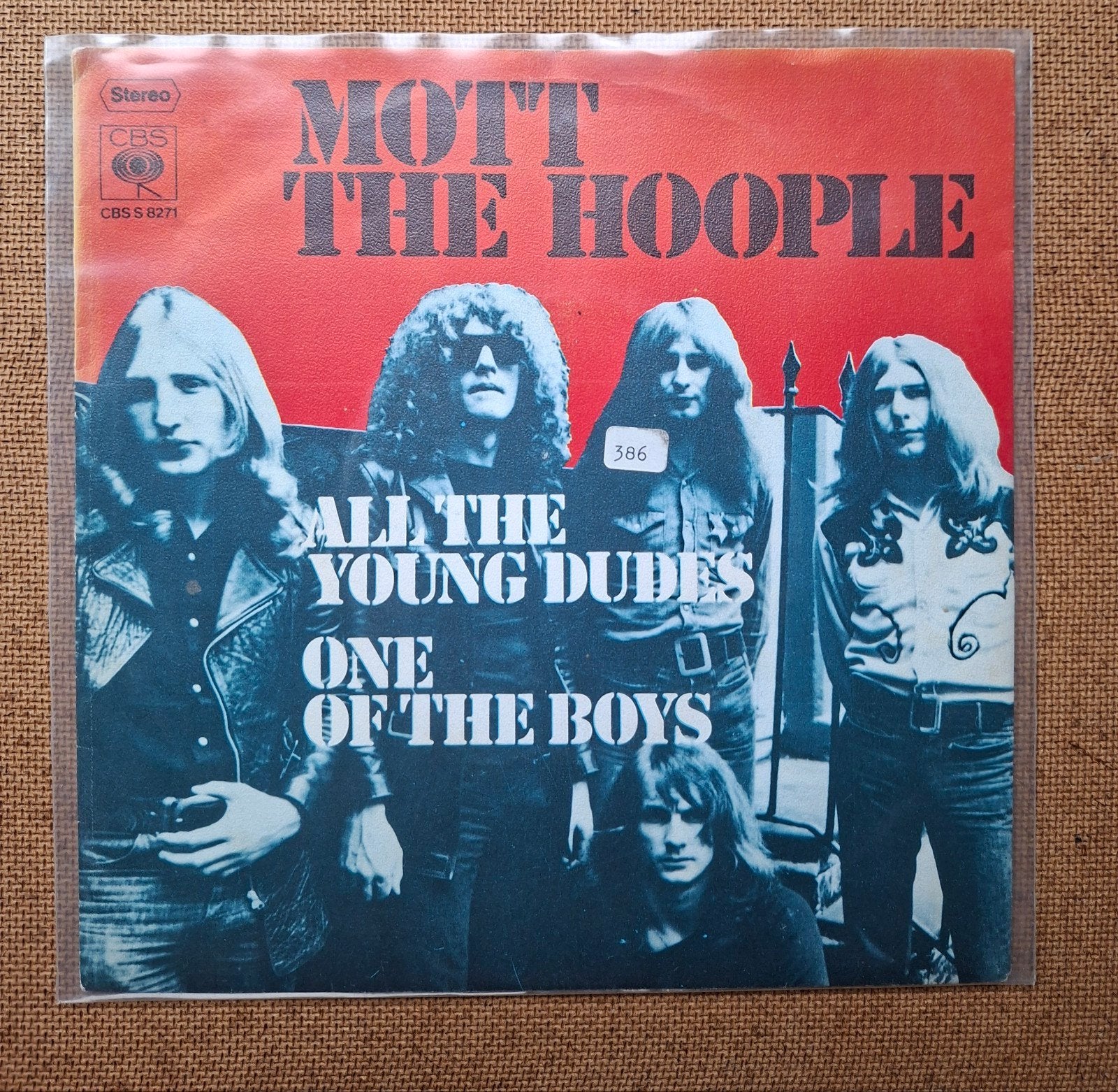 Mott the Hoople  - All the young dudes  - Single is TOP, Ophalen of Verzenden, Gebruikt, 7 inch, Rock en Metal