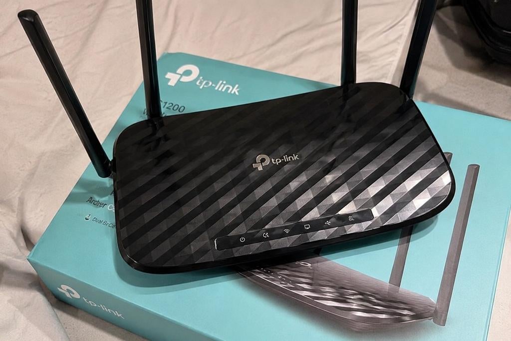 TP-Link Archer C6 AC1200 Dual-Band Gigabit Router, Ophalen of Verzenden, Zo goed als nieuw, Router, TP-Link