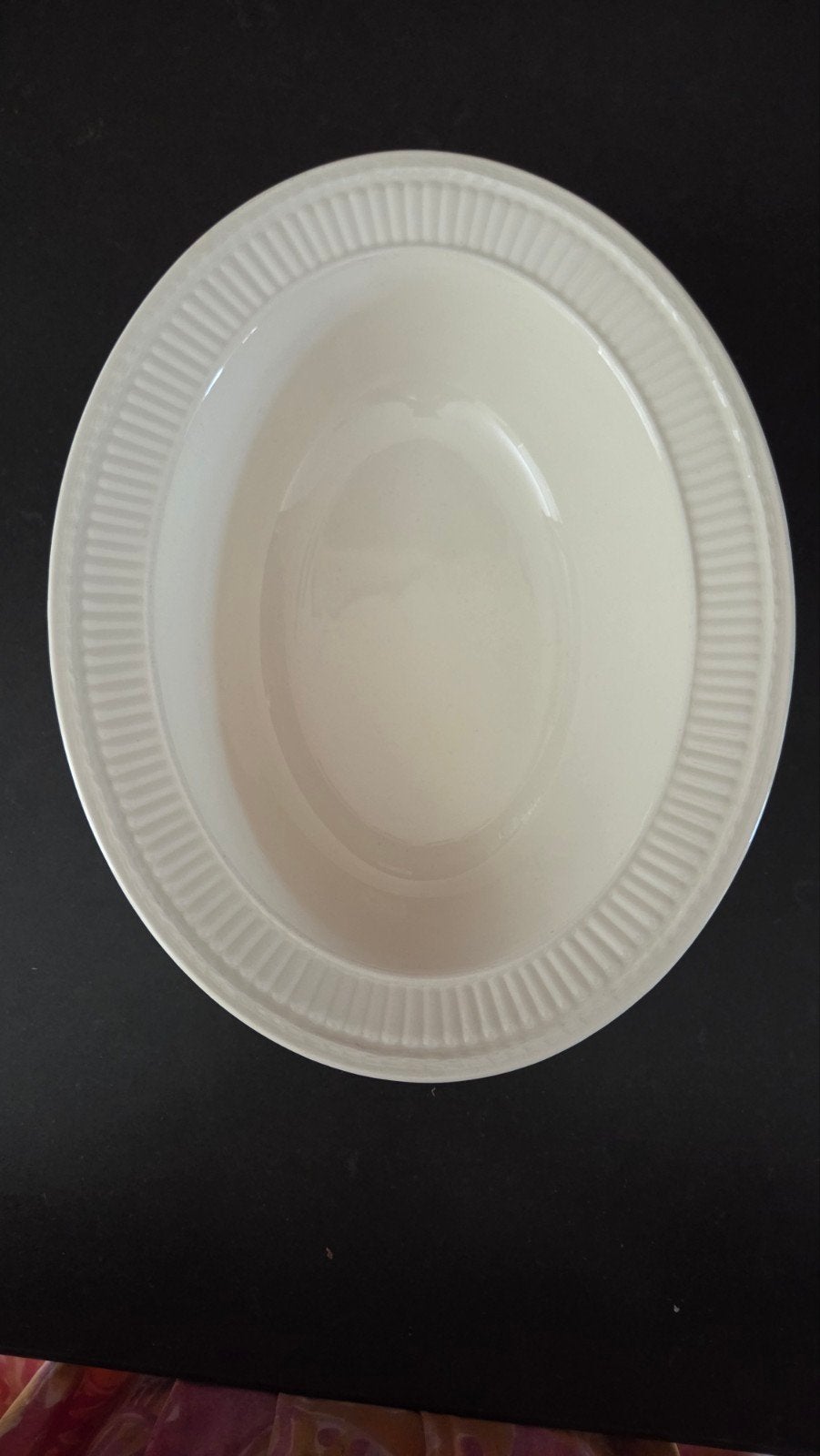 Wedgwood Edme ovale schaal - 26,5cm, Huis en Inrichting, Ophalen of Verzenden