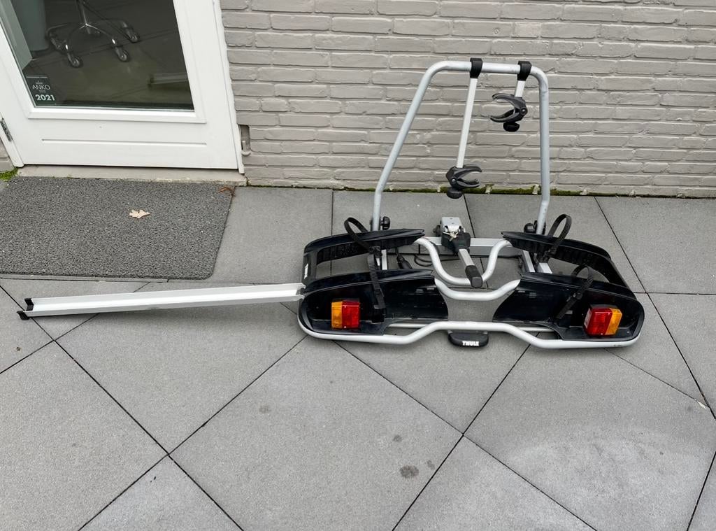 Thule EP916 Fietsendrager voor Ebike fietsen 60kg, Elektrische fiets, Ophalen of Verzenden, Zo goed als nieuw, 2 fietsen