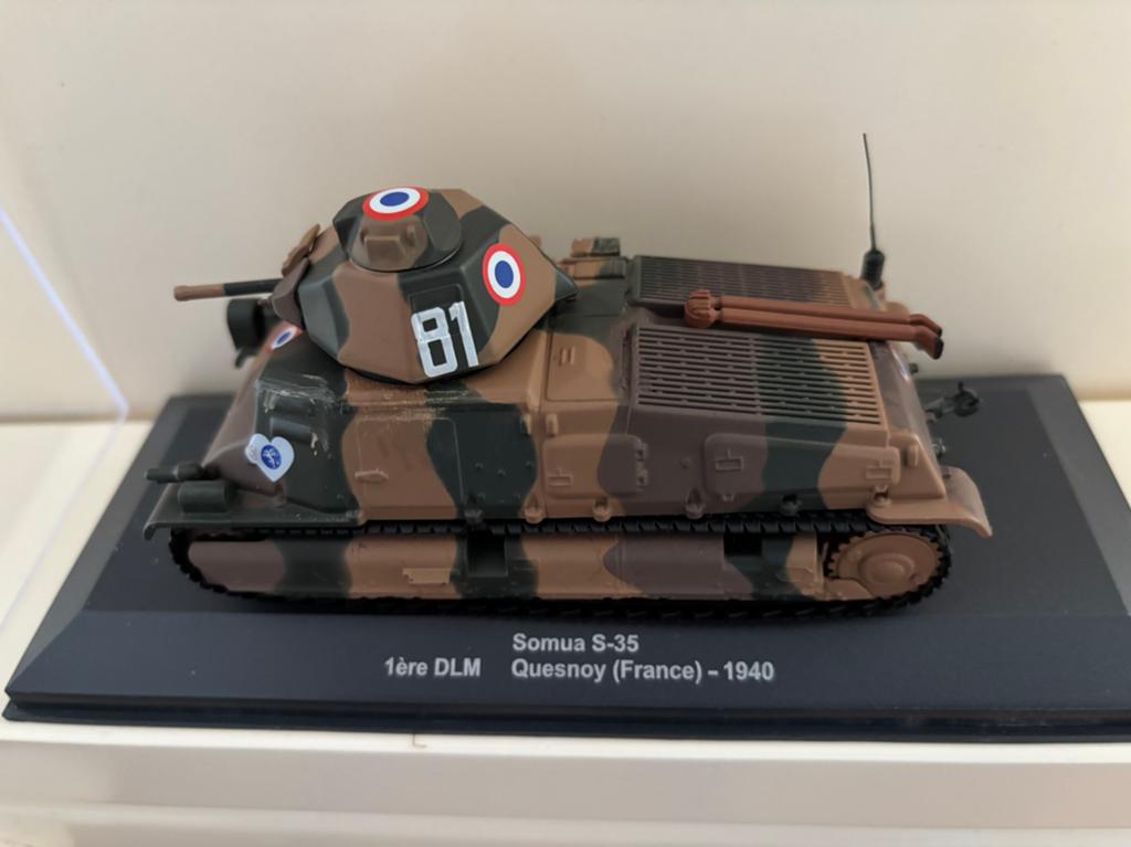 Samua tank, Ophalen of Verzenden, Landmacht, Overige gebieden, Miniatuur of Beeldje