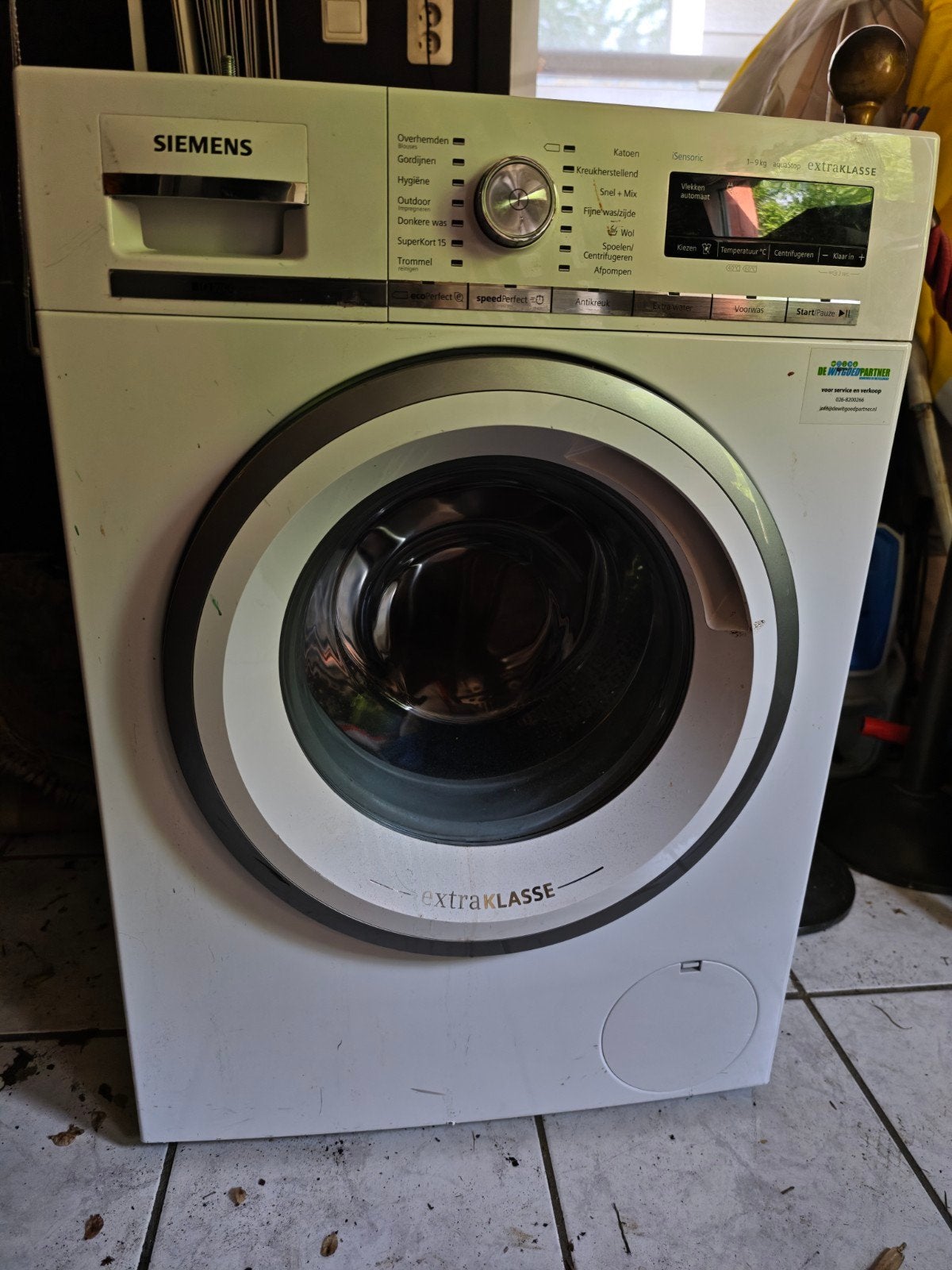 Top wasmachine zodat je weer picobello over straat kan!, 1200 tot 1600 toeren, Gebruikt, 8 tot 10 kg, Ophalen of Verzenden