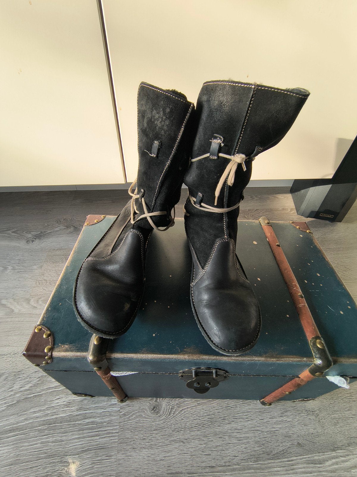 loints 40, Kleding | Dames, Hoge laarzen, Zwart, Loints, Ophalen of Verzenden