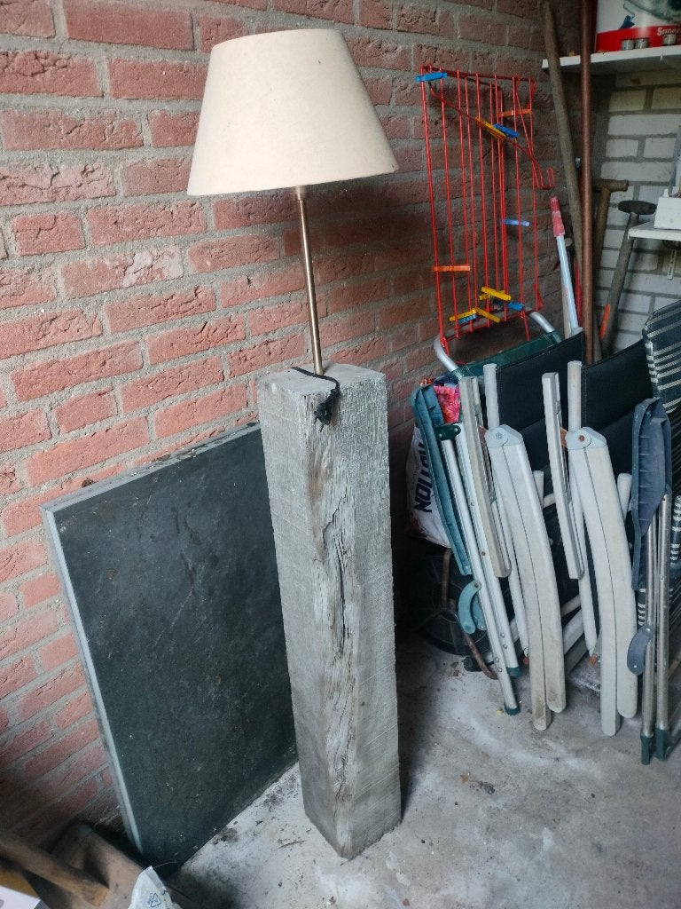 Meerpaal Lamp, Ophalen, Nieuw, Hout, 100 tot 150 cm
