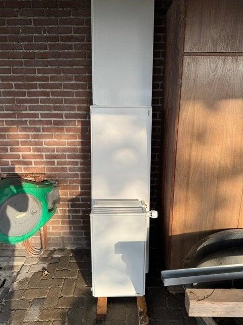 Te koop nette Brugman radiatoren met vlakke voorzijde, 30 tot 80 cm, Hoog rendement (Hr), Radiator, Minder dan 60 cm