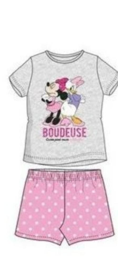 Minnie Mouse Shortama - G/R - Maat 104-110-116-128 - Katoen, Meisje, Minnie Mouse, Nieuw, Ophalen of Verzenden