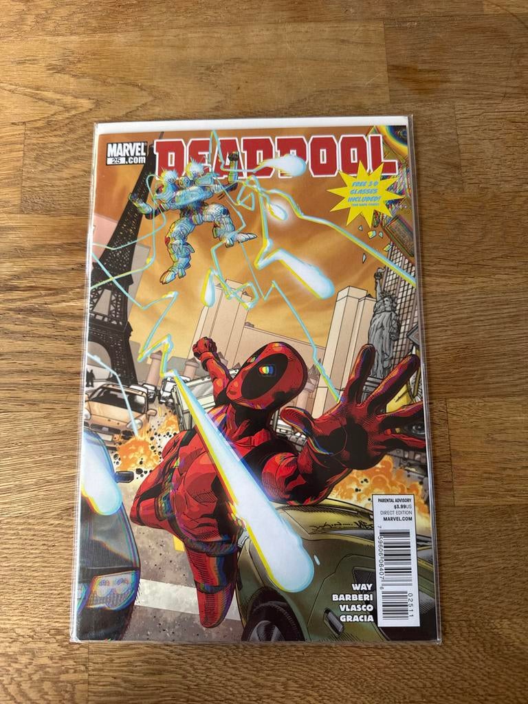 Deadpool Marvel Comic, Boeken, Strips | Comics, Zo goed als nieuw, Eén comic, Amerika, Ophalen of Verzenden