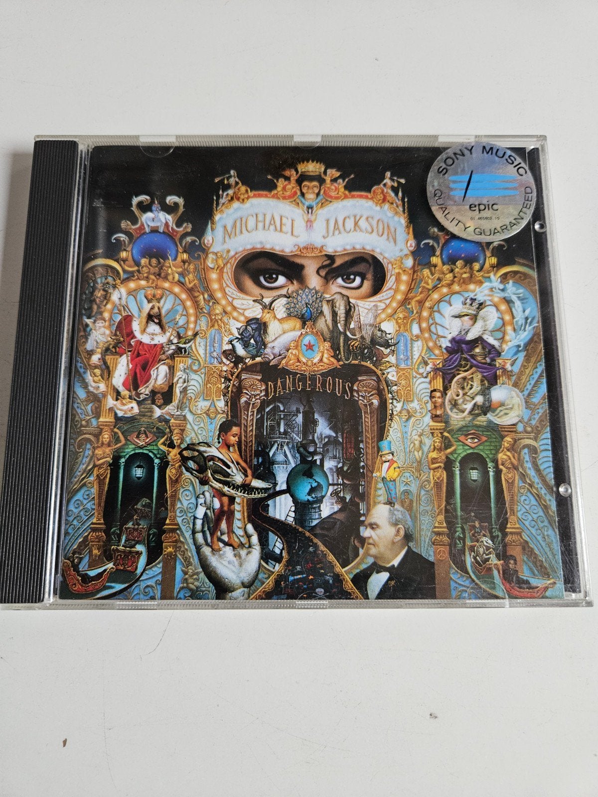 Michael Jackson - Dangerous CD (1991), Cd's en Dvd's, Cd's | Pop, Ophalen of Verzenden, Gebruikt