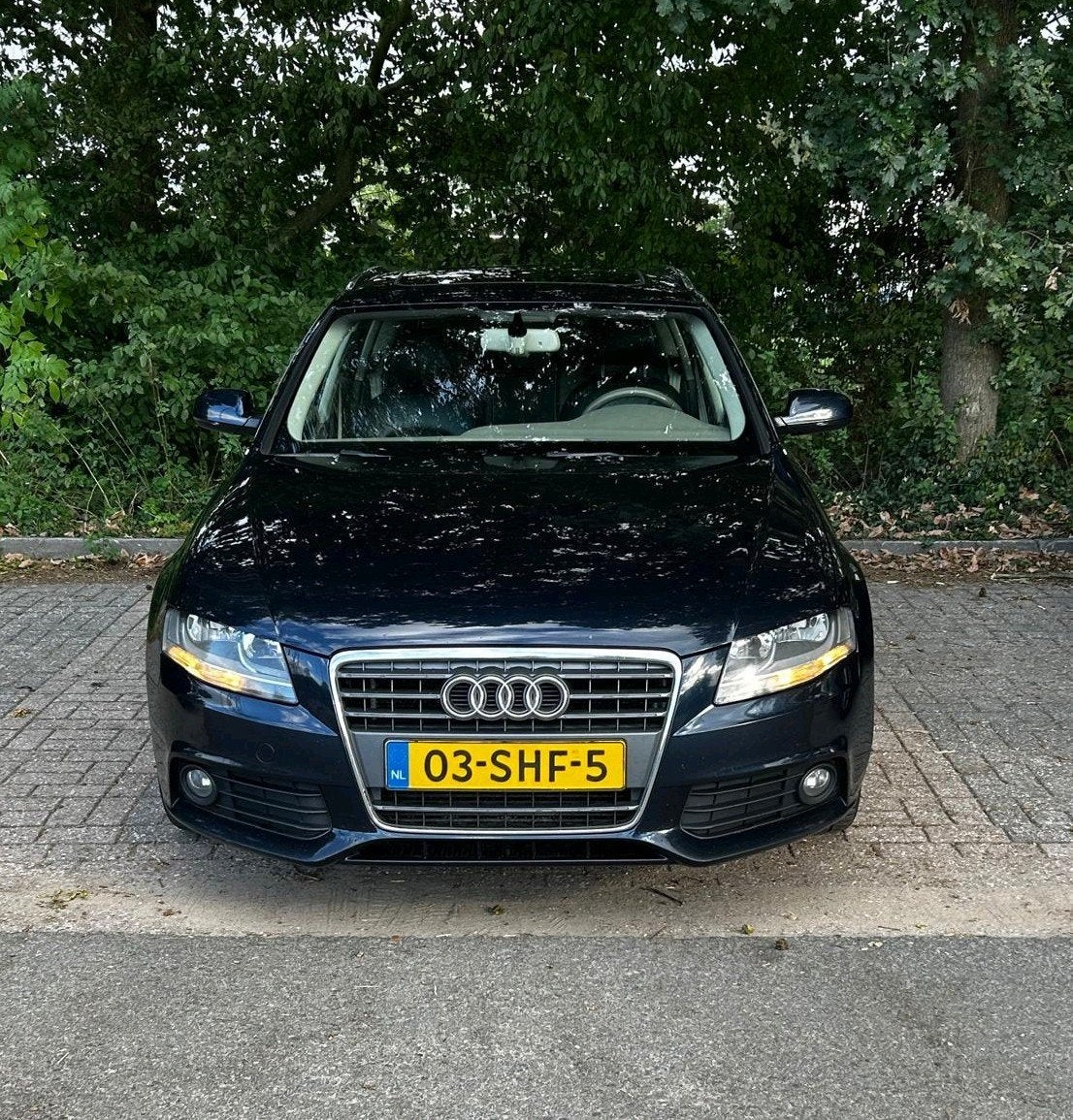 Audi A4 Avant 2.0 TDI Pro Line 2012 Blauw panorama dak, Auto's, Voorwielaandrijving, 4 cilinders, A4, Stationwagon