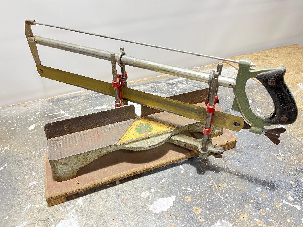 Ulmia verstekzaag type 352, Ophalen, Gebruikt