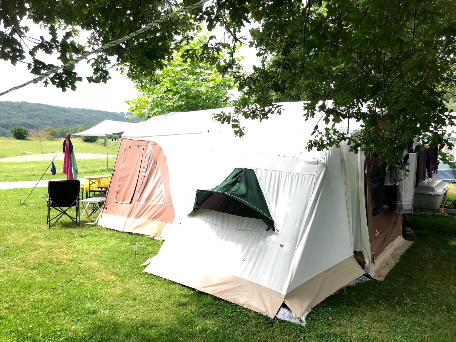 Combicamp vouwwagen Valley, Caravans en Kamperen, Ophalen, Gebruikt, Tot en met 5