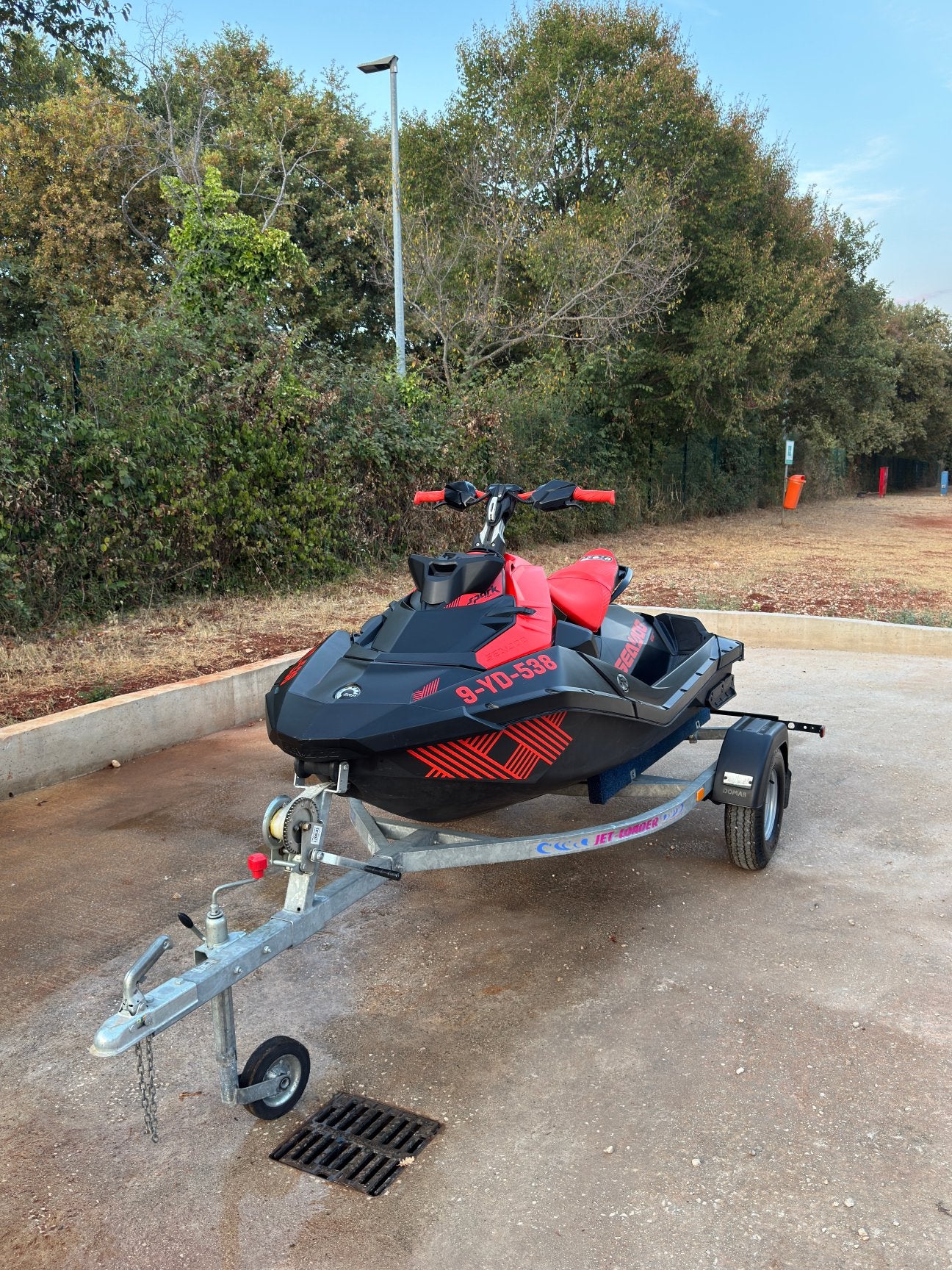 Seadoo spark trixx inclusief jetloader met led verlichting., Ophalen, Gebruikt, Benzine, 70 tot 120 pk