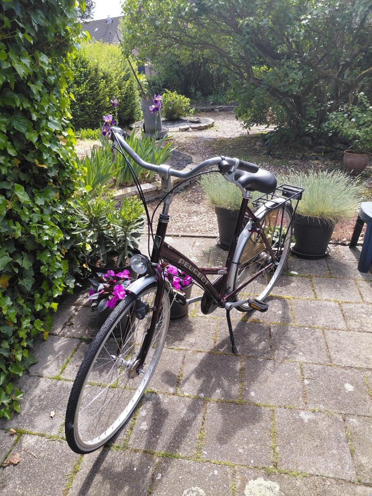 Peugeot damesfiets met lage instap, Fietsen en Brommers, Fietsen | Dames | Damesfietsen, Velgrem, 50 tot 53 cm, Ophalen, Overige merken