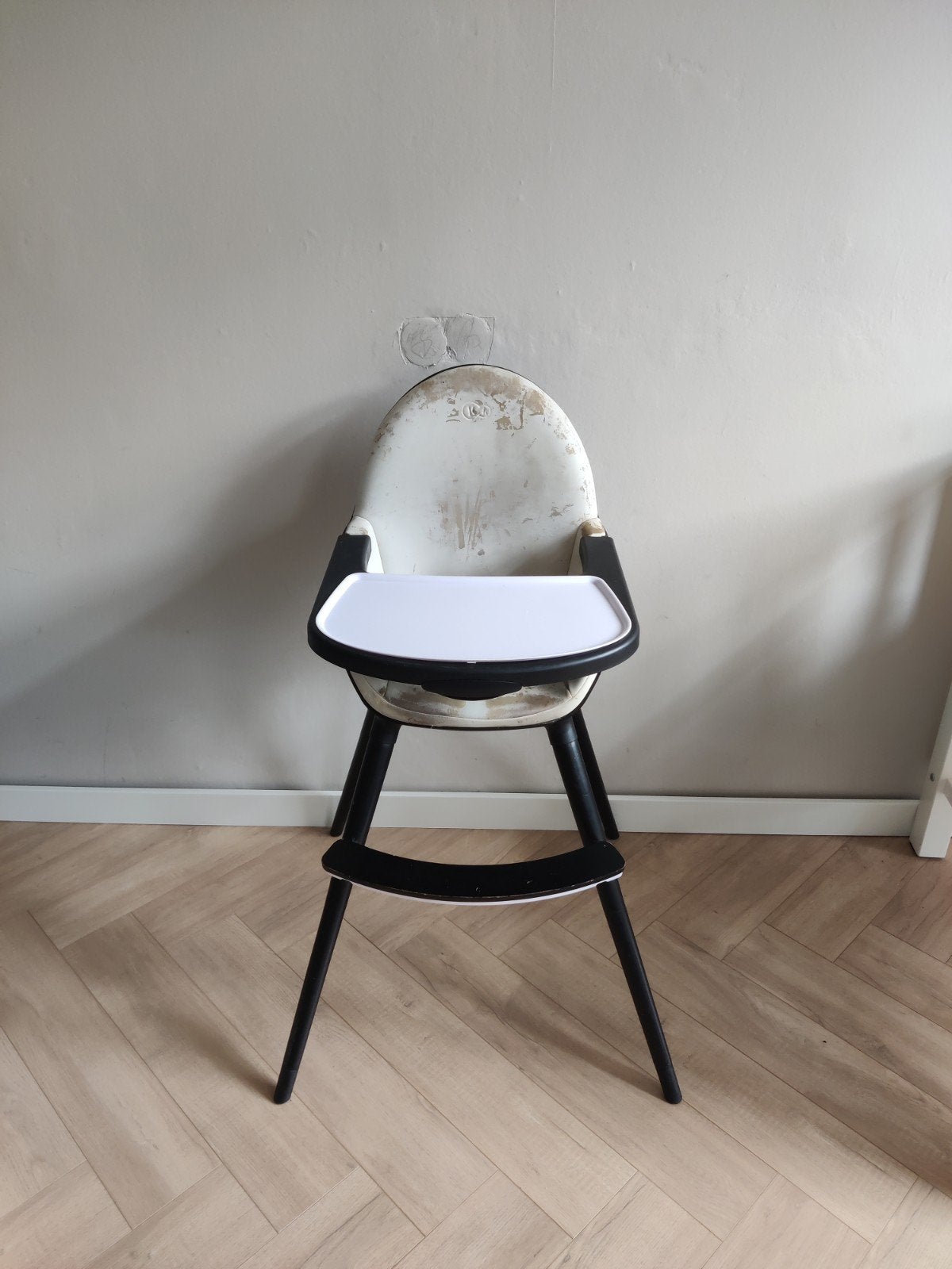 Kinderstoel met tafelblad, Ophalen, Gebruikt, Meegroeistoel