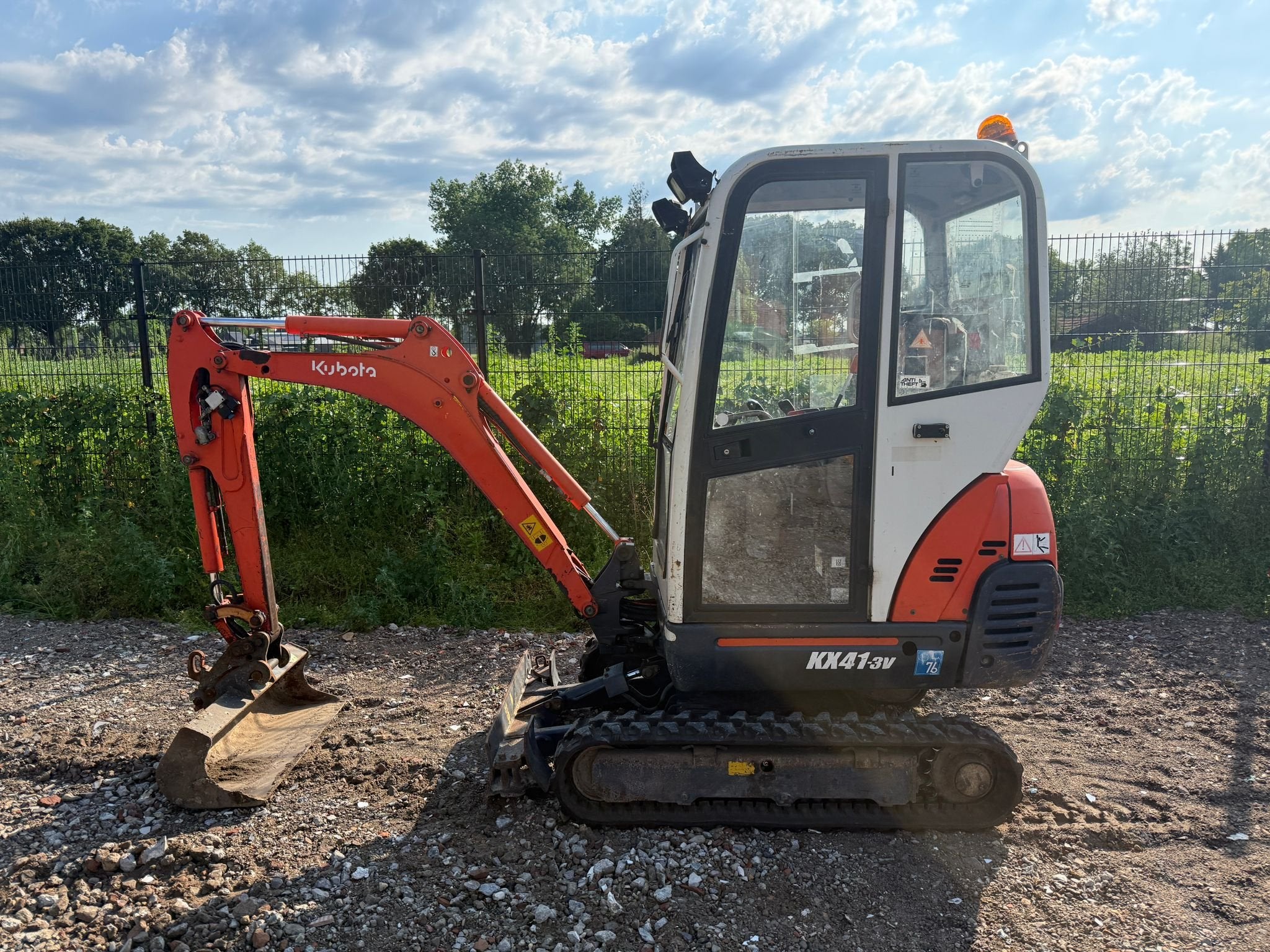Kubota KX41-3 minigraver (bj 2008), Graafmachine