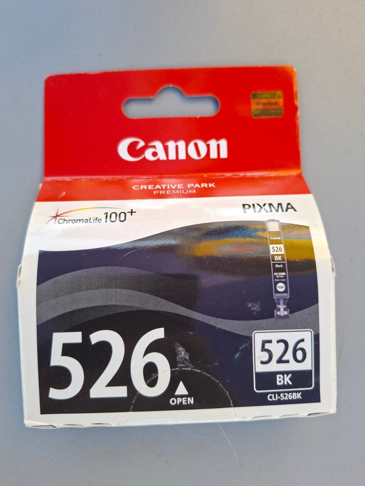 Canon 526 zwarte inkt, Computers en Software, Printerbenodigdheden, Ophalen of Verzenden, Nieuw, Cartridge, Canon Pixma